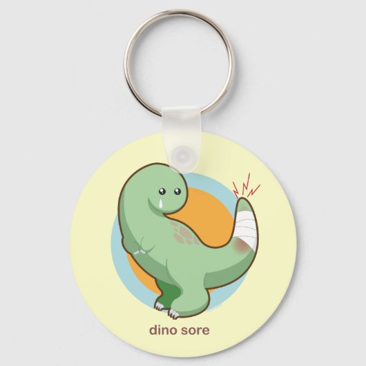 Dino Sore Sleutelhanger (Voorkant)