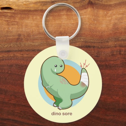 Dino Sore Sleutelhanger (Voorkant)