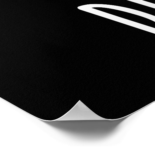 Dino-sour Grappige Dinosaurus Pun Donker BG Poster (Hoek)