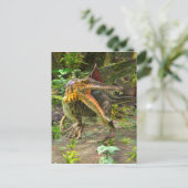 Dino Spinosaurus Briefkaart (Staand voorkant)