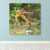 Dino Spinosaurus Canvas Afdruk (Insitu (Houten vloer))