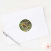 Dino Spinosaurus Ronde Sticker (Envelop)