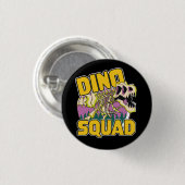 Dino Squad logo Ronde Button 3,2 Cm (Voorkant /achterkant)