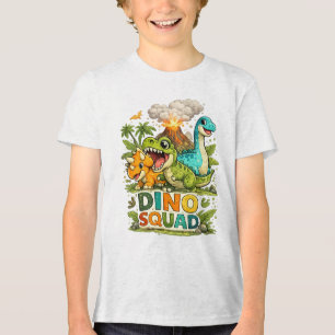 Dino Squad Vulkaan Tri-Blend Shirt