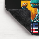 Dino Statue Of Liberty 4 juli Trex Jongens Ameri Muismat (Hoek)