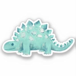 Dino Stegosaurus Sticker