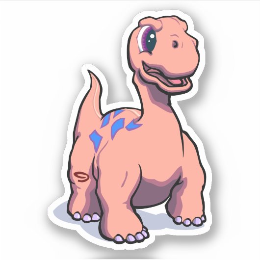 Dino Sticker (Voorkant)