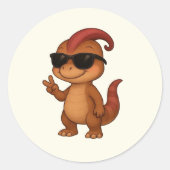 Dino Sticker Sheet – Kammli Cool Edition (Voorkant)