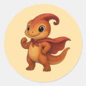 Dino Sticker Sheet – Kammli Hero Held Kollektion (Voorkant)