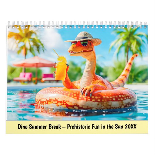 Dino Summer Break – Prehistoric Fun in the Sun Kalender (Hoes)