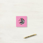 Dino Synthesizer - Muzikale Monster Post-it® Notes (Op bureau)