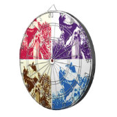 Dino T-Rex Dartbord (Voorkant Rechts)