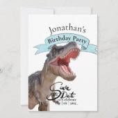 Dino T Rex, Gelukkige Verjaardagsjongen Kaart (Voorkant)