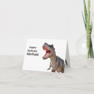 Dino T-rex jurassic world kaart