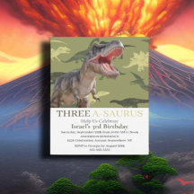 Dino T Rex Jurassic World Patroon Kinderen