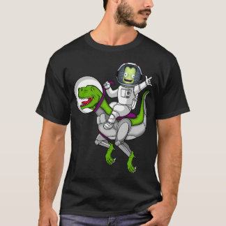 Dino T-Rex Kerbal ruimtevaartprogramma Kerbals KSP T-shirt