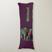 Dino T Rex schattige prehistorische Lichaamskussen (Voorkant Verticaal)