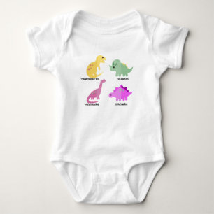 "Dino T-shirt" Romper
