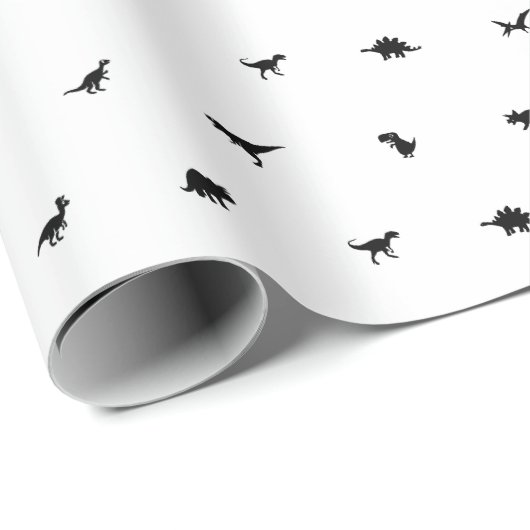 Dino-Thema voor het Verjaardagsfeest van Kinderen, Cadeaupapier (Rol Hoek)