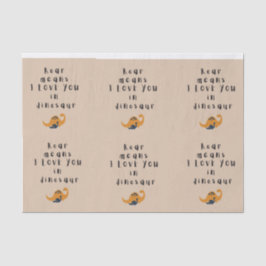 Dino Tissue Paper Tissuepapier