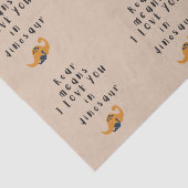 Dino Tissue Paper Tissuepapier (Detail)