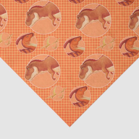 Dino Tissue Paper Tissuepapier (Detail)