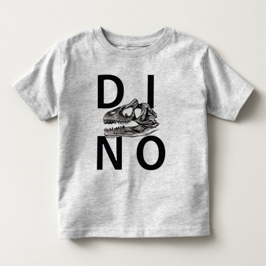 DINO - Toddler Fine Jersey T-Shirt (Voorkant)