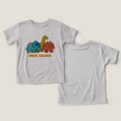 Dino Toddler T-shirt (Ontwerp Voorkant & Achterkant)