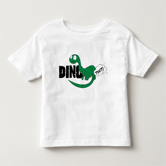Dino-Toot: Bronto! Kinder Shirts (Voorkant)