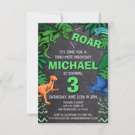 Dino Trex Jurassic Boy Dinosaurus Verjaardag