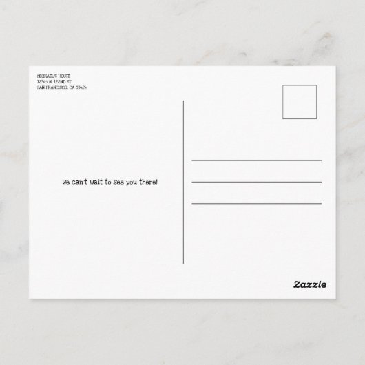 Dino Trex Jurassic Boy Dinosaurus Verjaardag Briefkaart (Achterkant)