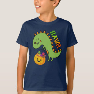 Dino Trick or treat T-shirt