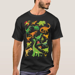 Dino TShirt Mannen Vrouwen Meisje Jongen Peuter Sh
