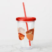 Dino Tumbler Acryl Drinkbeker (Links)