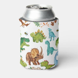 Dino Twee rex 2e jongen Dinosaur verjaardagsfeestj Blikjeskoeler
