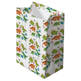 Dino Twee rex 2e jongen Dinosaur verjaardagsfeestj Medium Cadeauzakje