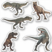 Dino Tyrannosaurs T-Rex Sticker (Voorkant)