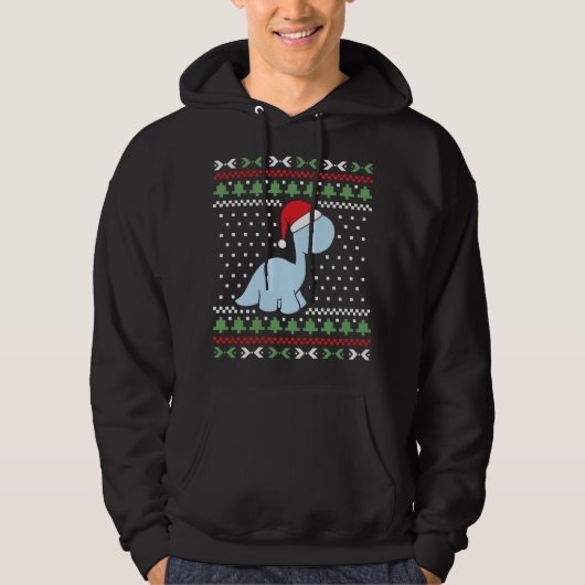 Dino Ugly Christmas Sweater (Voorkant)