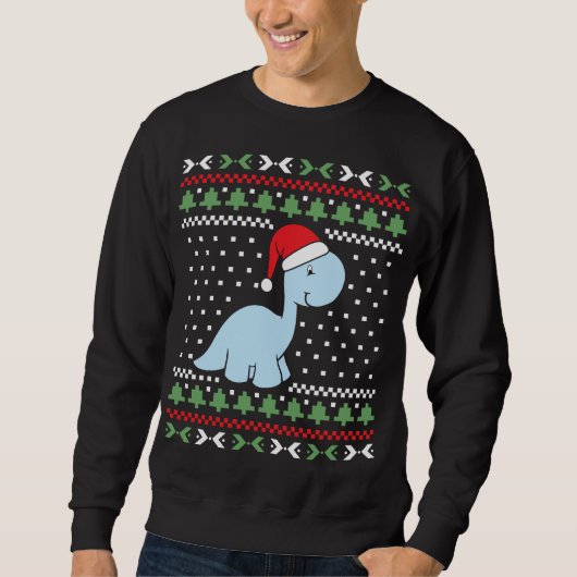 Dino Ugly Christmas Sweater (Voorkant)