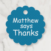 Dino uit het ei bedankjes labels (Achterkant)