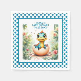 Dino uit het ei servet