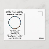 *~* Dino Uitnodiging Dans AP48 Foto Draak Briefkaa (Achterkant)