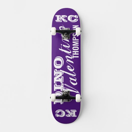DINO VALENTINO KC Skateboard (Voorkant)