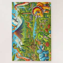 "Dino Valley Adventure" - Jigsaw Puzzel