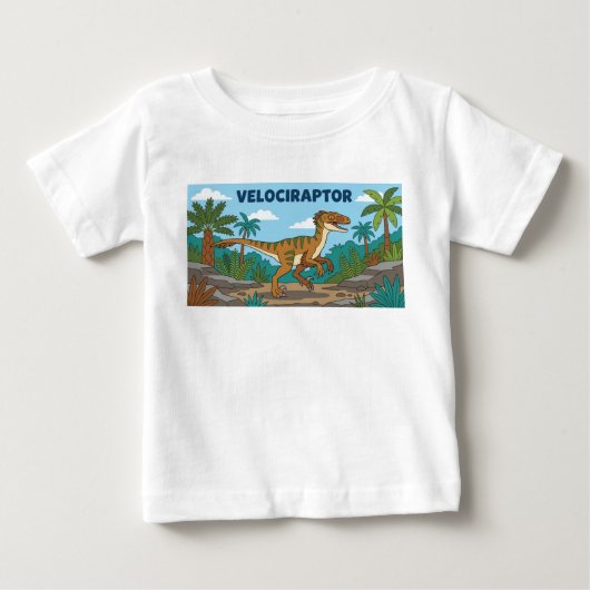 dino velociraptor roofvogel (Voorkant)