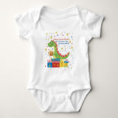 Dino Verjaardag Romper (Voorkant)