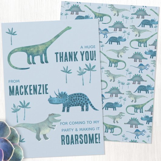 Dino Verjaardagsfeestje Bedankt