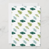 Dino Vier Verjaardag Dinosaurus Roar T-Rex 4e Kaart (Achterkant)