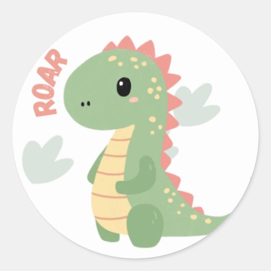 Dino vinyl sticker (Voorkant)