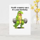 Dino vouwkaart kaart (Gele Bloem)